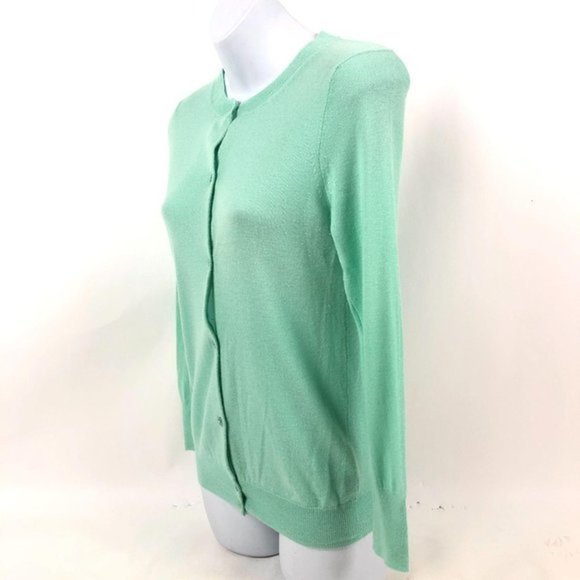 J Crew Cashmere Cardigan Long Sleeve  Button - Picture 5 of 7